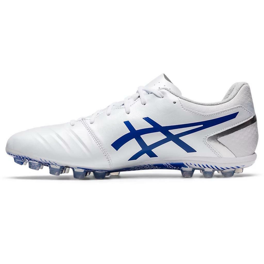 💥日本直送】Asics DS LIGHT AG 柔軟舒適足球鞋男性用白藍色24.0cm-28.0