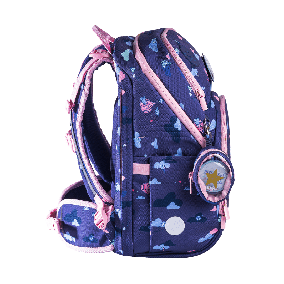 Frii EXPAND 20/25L 護脊書包 - 23150 精靈朋友/藍粉 (第二代)