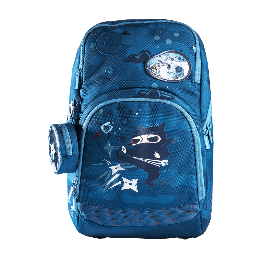 Frii EXPAND 20/25L 護脊書包 - 23150 太空忍者/藍 (第二代)