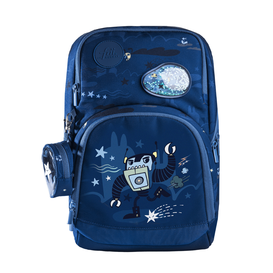 Frii EXPAND 20/25L 護脊書包 - 23150 機器戰士/藍 (第二代)