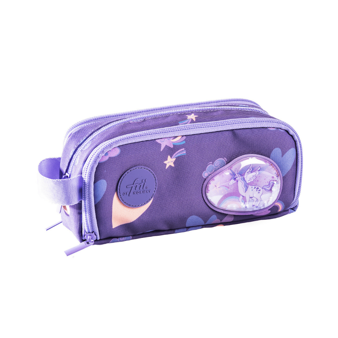 Frii Pencil Case 鉛筆袋 - 24124 獨角獸/紫