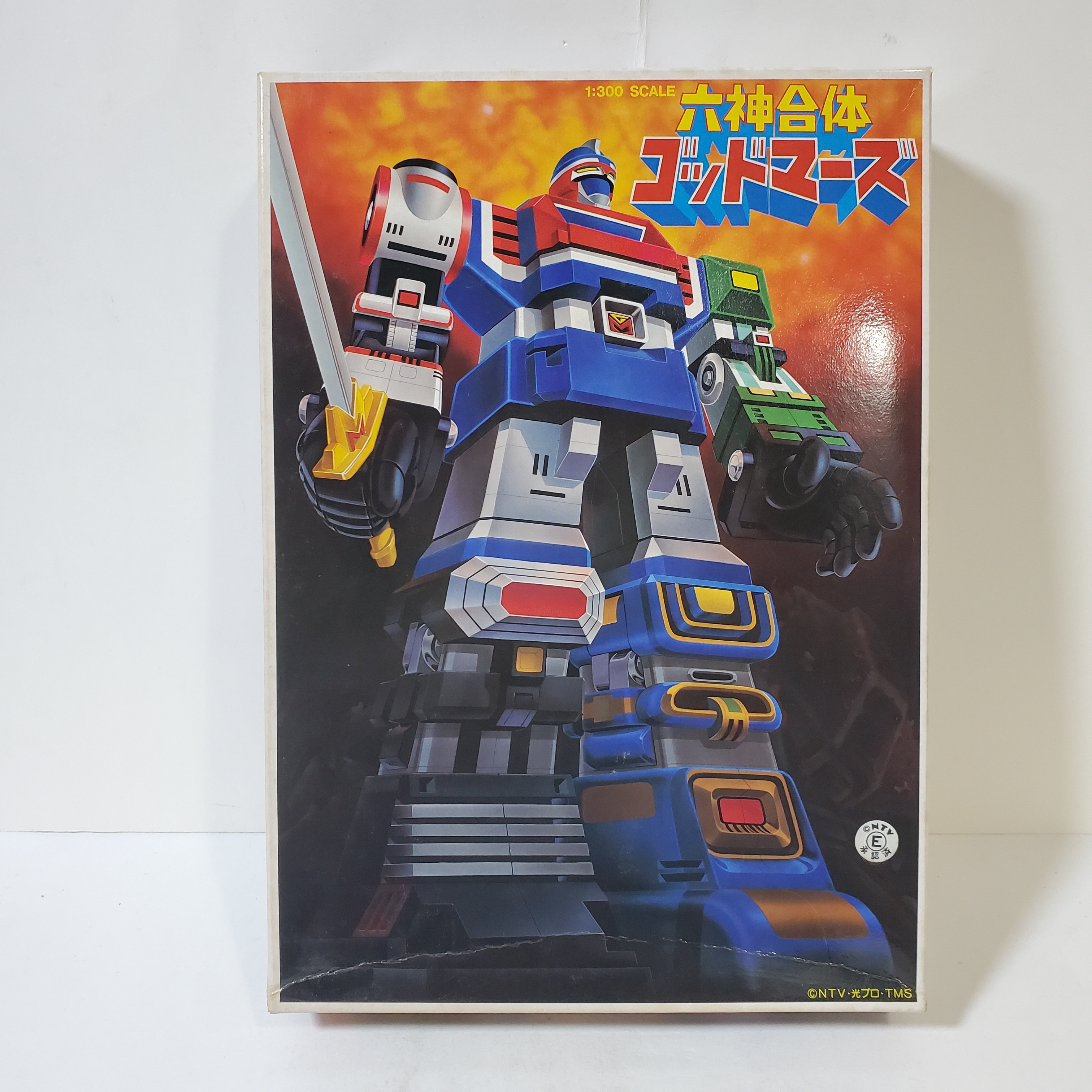 バンダイ初版 六神合体ゴッドマーズ 1/300スケール 未組立
