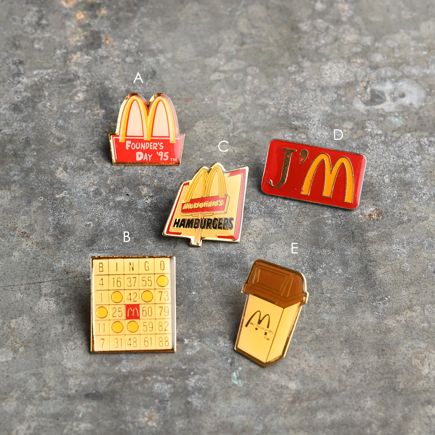 McDonald's 麥當勞別針