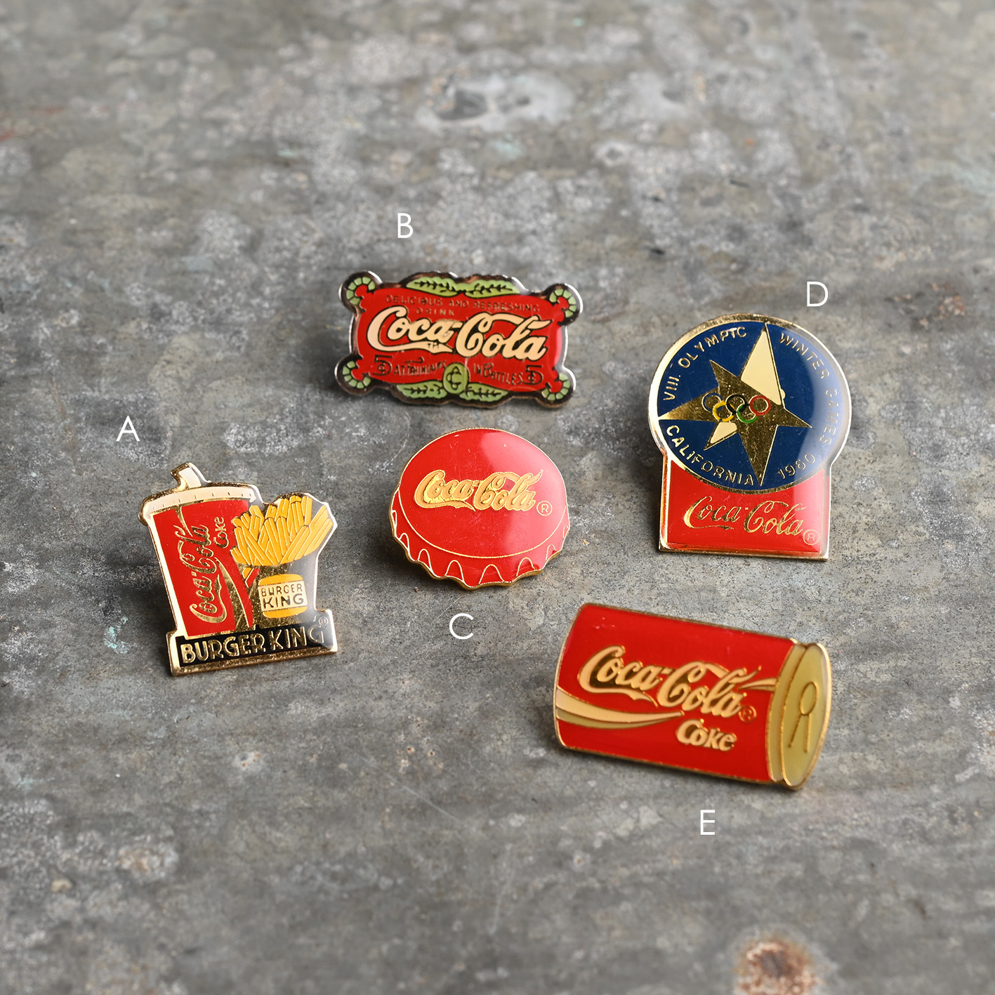 Vintage Pins Coca-Cola 別針