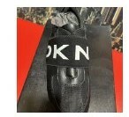 [S] DKNY MARLI SLIP ON SNEAKER,BLACK/WHITE, K4134773-BLACK/WHITE (SD428)