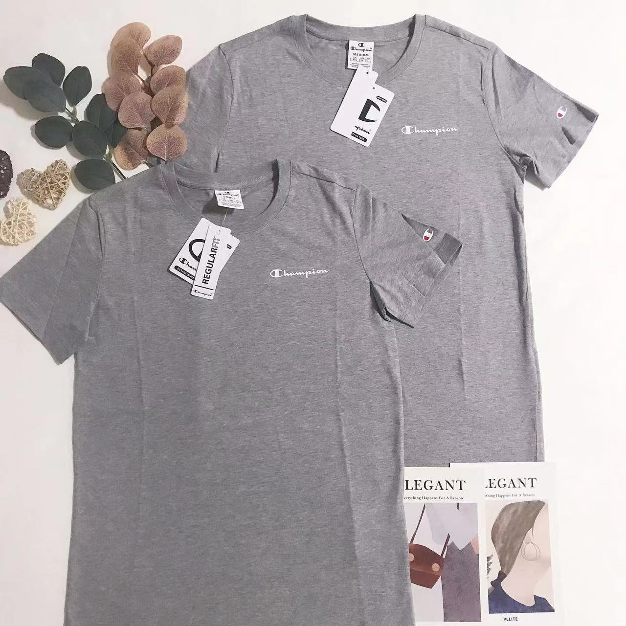 CHAMPION SMALL LOGO  TEE