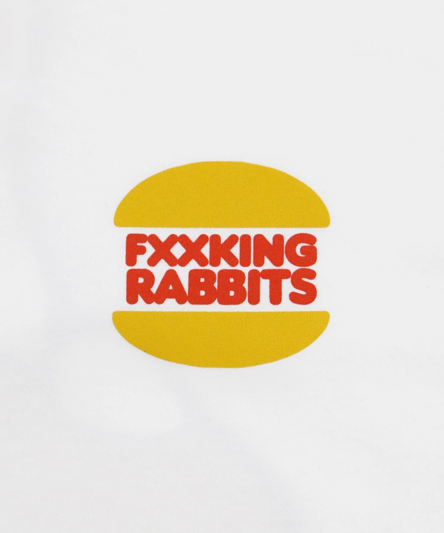 FR2 Rabbit Burger T-shirt 兔子漢堡王白色短袖FR2-46 [台灣現貨]