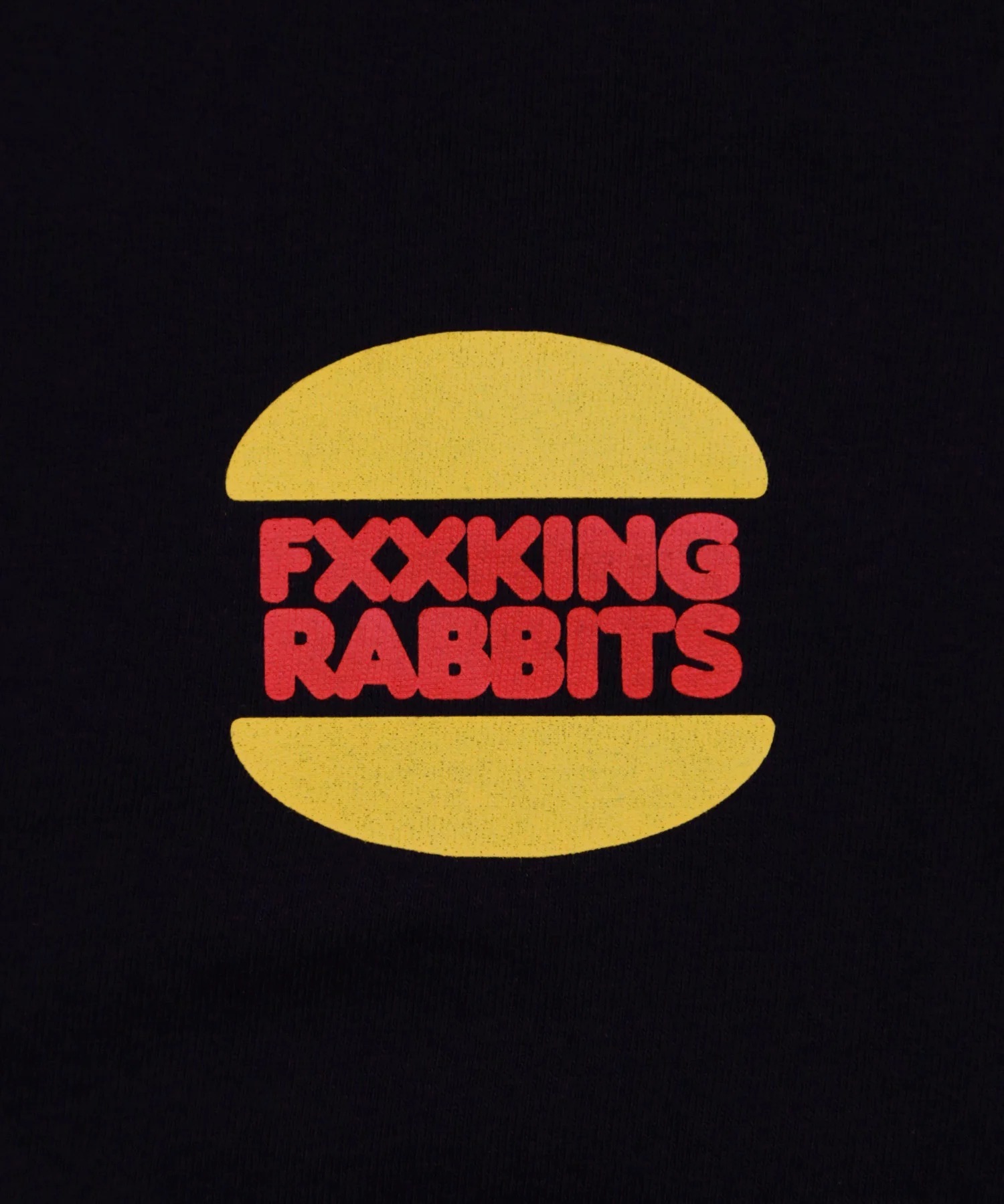 FR2 Rabbit Burger T-shirt 兔子漢堡王黑色短袖FR2-47 [台灣現貨]