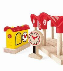 Hape Record Listen & Light Railway Station, E3702A