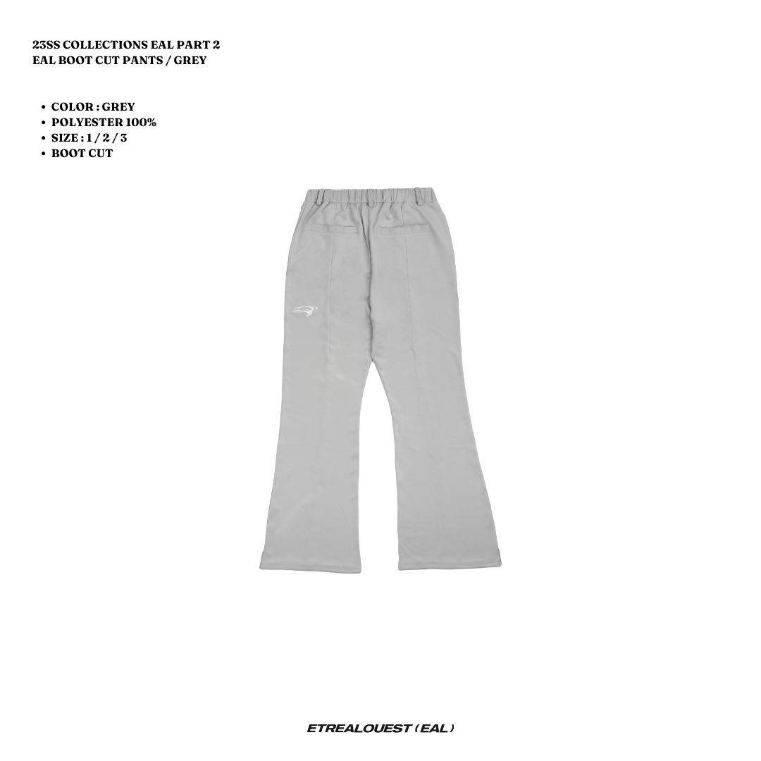 e-trealouest-boot-cut-pants-grey