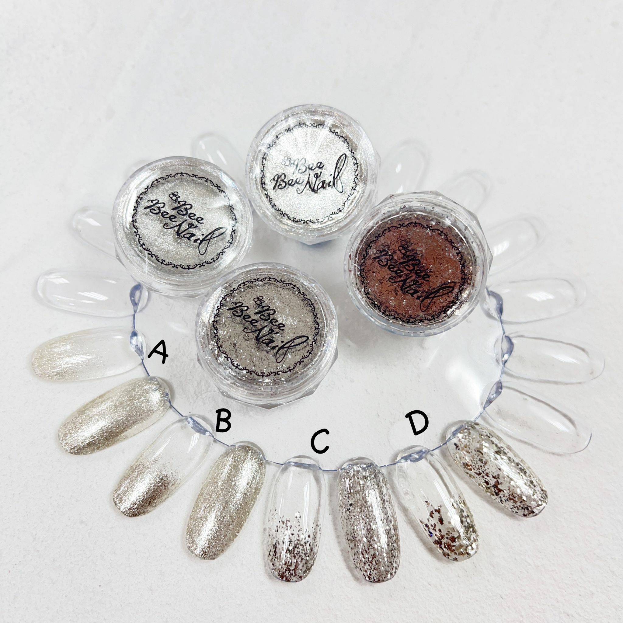 銀色閃粉 (4色可選)