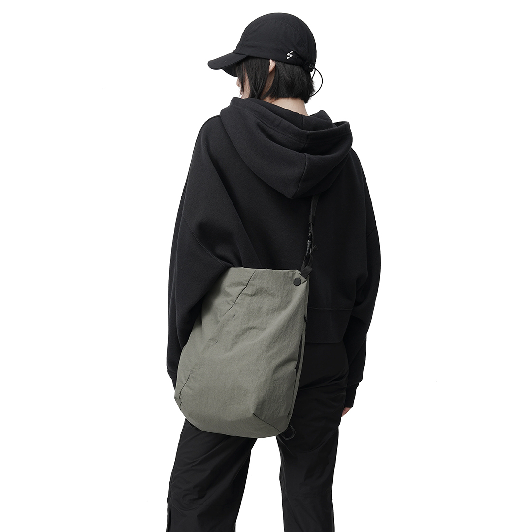 SEALSON TE-S｜ECOYA® 3-WAY MESSENGER BAG SAGE GREEN