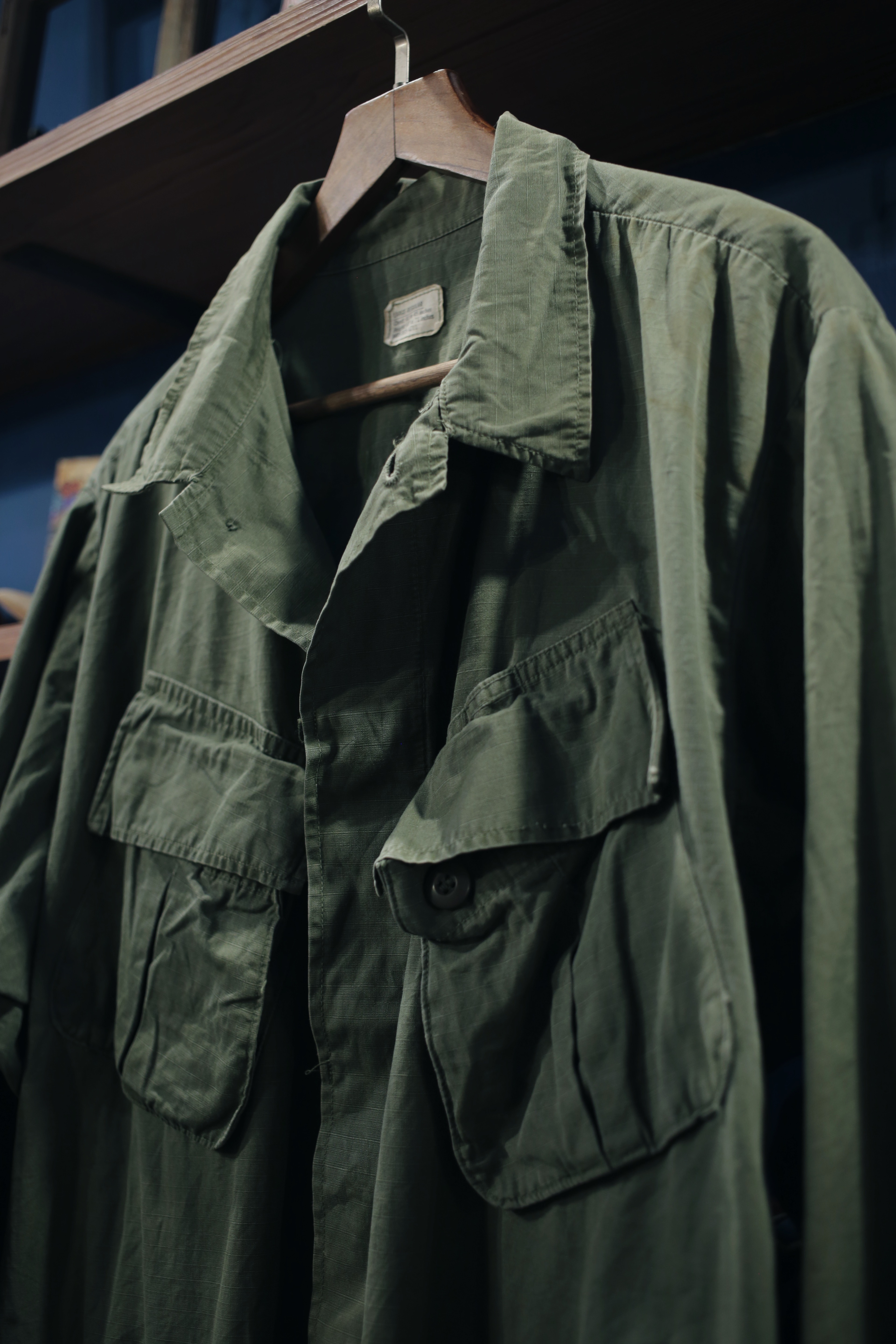 Vintage US Army Jungle Fatigue Jacket / 古著美軍公發越戰叢林夾克-LR