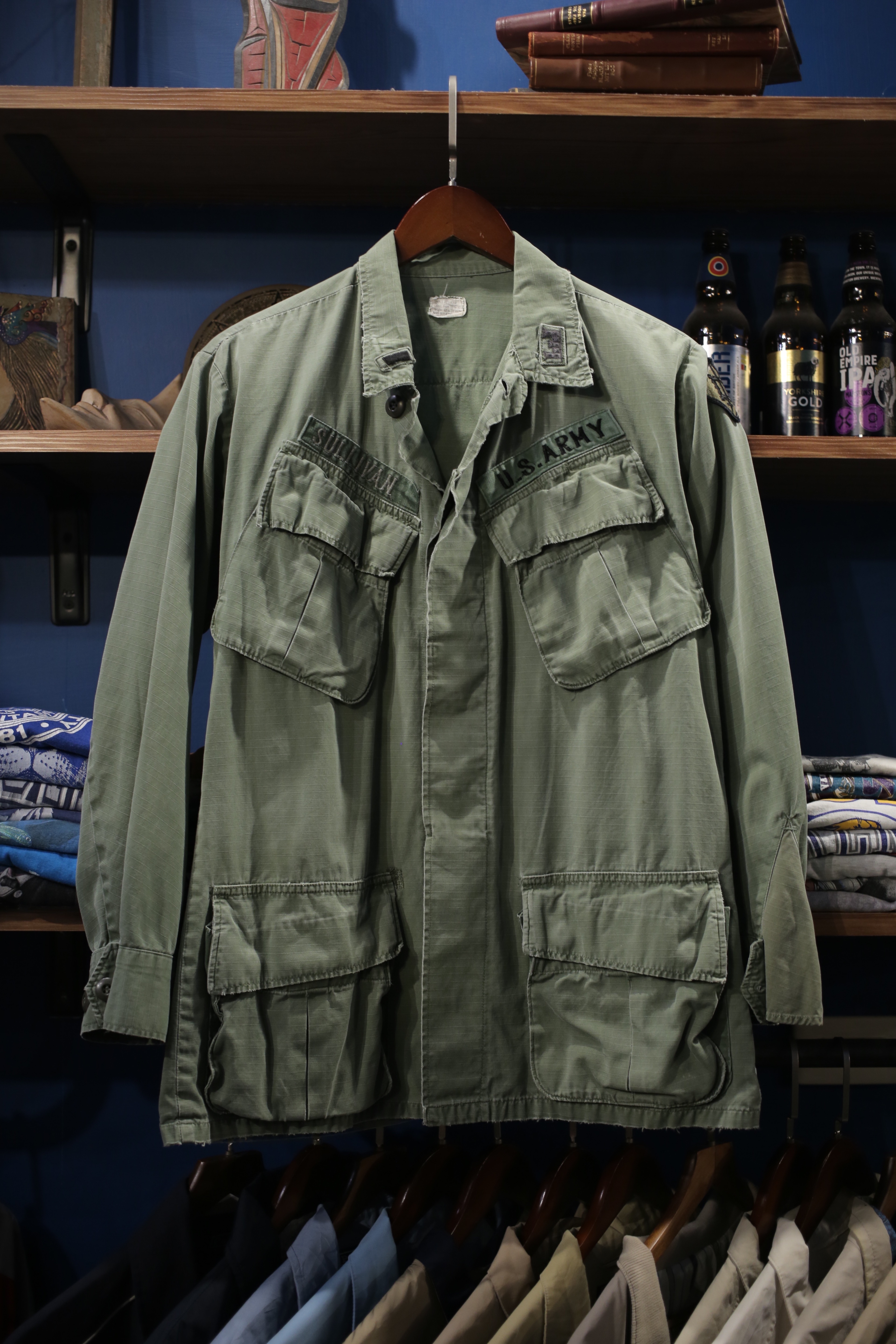 Vintage US Army Jungle Fatigue Jacket / 古著美軍公發越戰叢林夾克