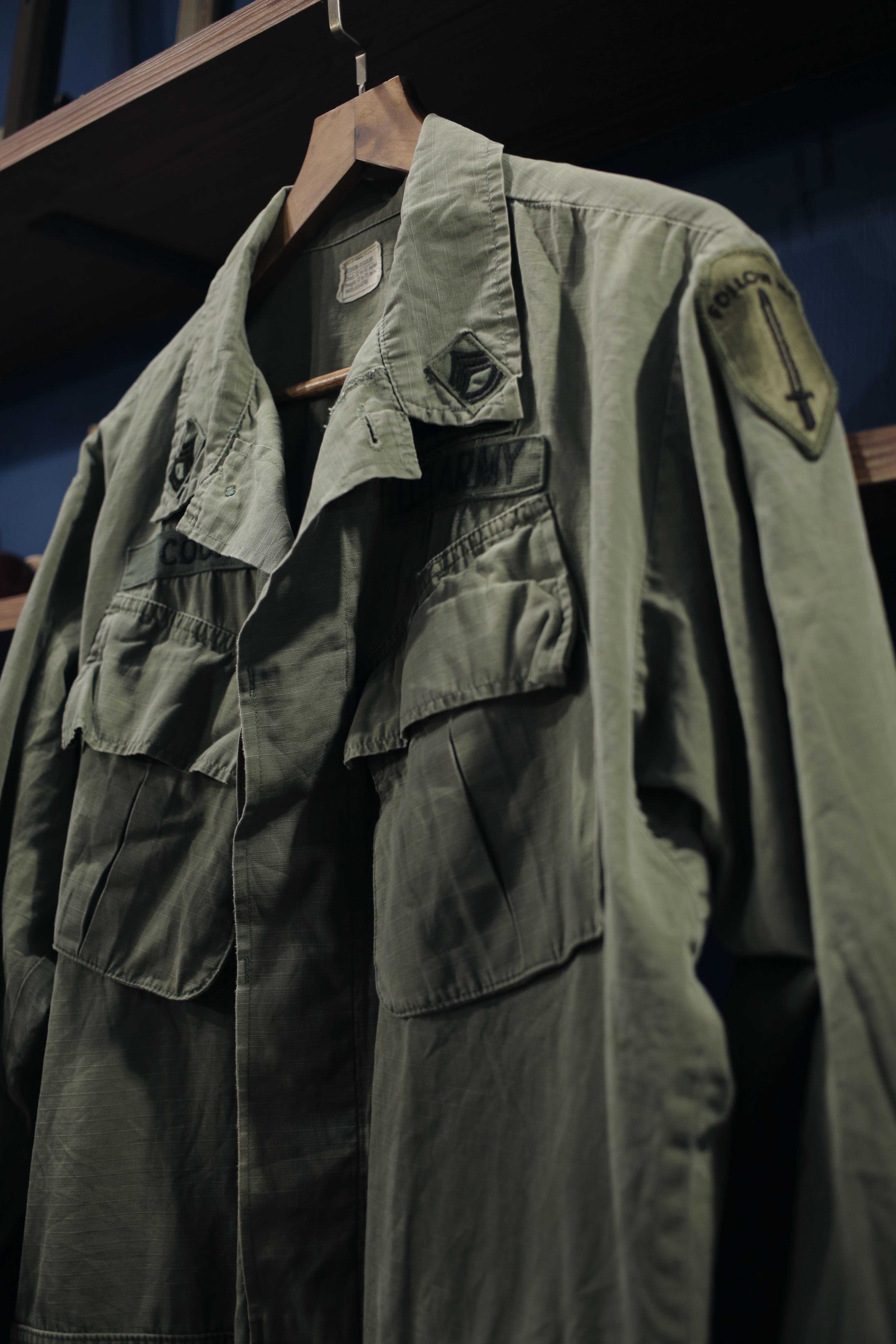 Vintage US Army Jungle Fatigue Jacket / 古著美軍公發越戰叢林夾克-MR