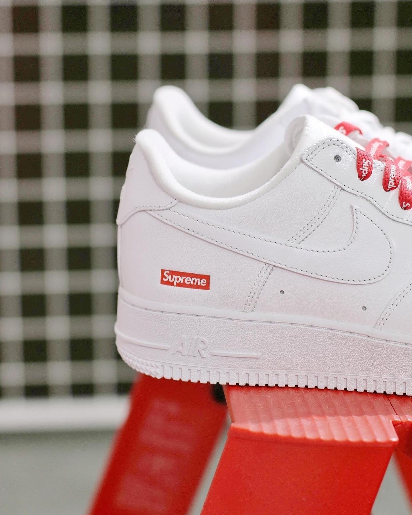 （現貨）Supreme x Nike Air Force 1 Low White  CU9225-100