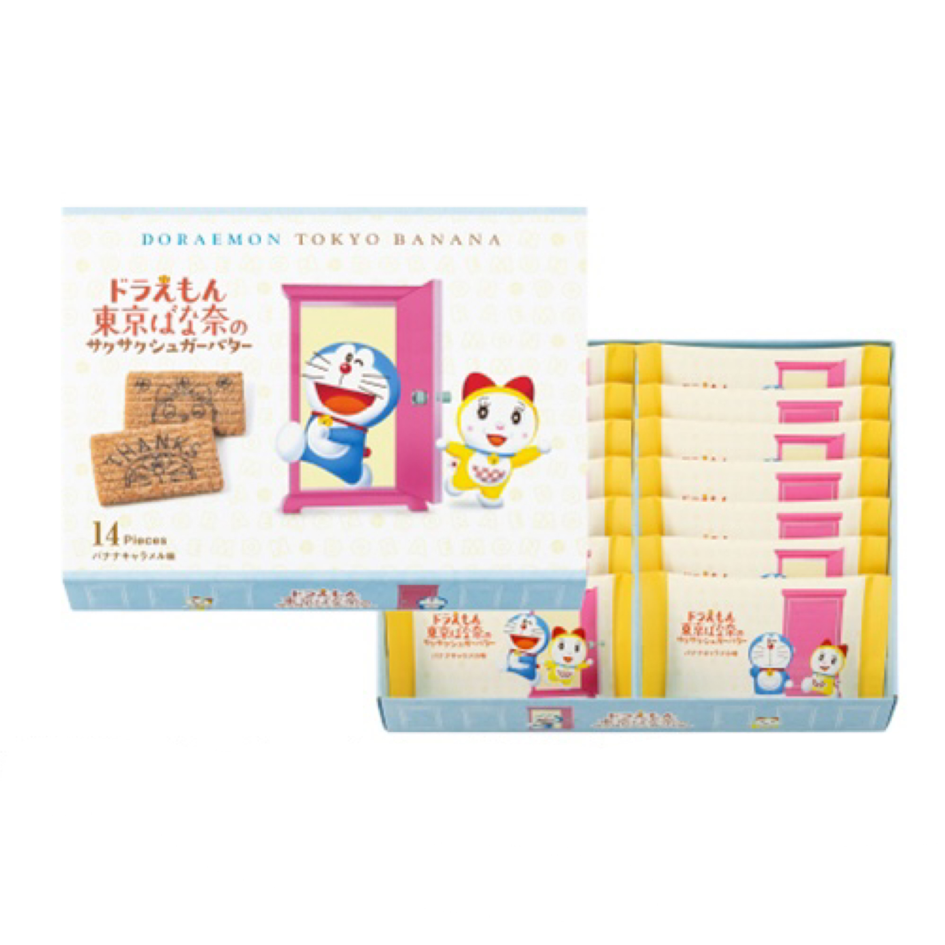 Tokyo Banana x 哆啦A夢 香蕉焦糖殼物餅乾