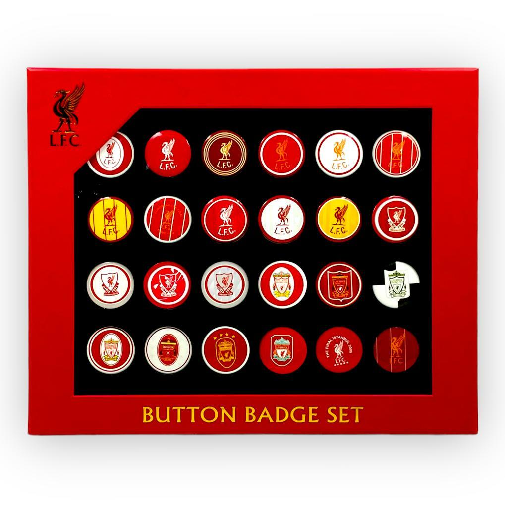 利物浦24個歷代球衣款襟章套裝