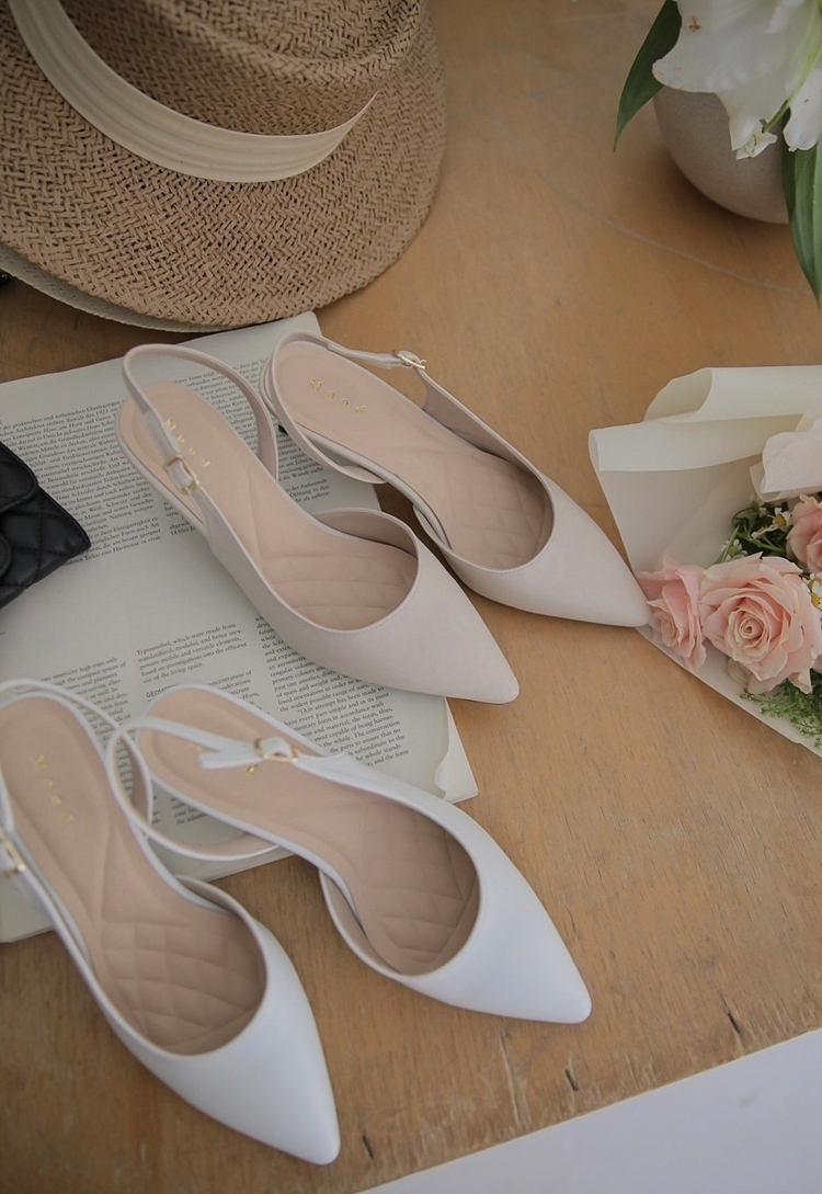 🚀當日出貨 🌸 熱賣1000雙!首款Mood made♡韓國手工打造柔軟氣墊細跟鞋 /鞋跟5cm.7cm (3colors)