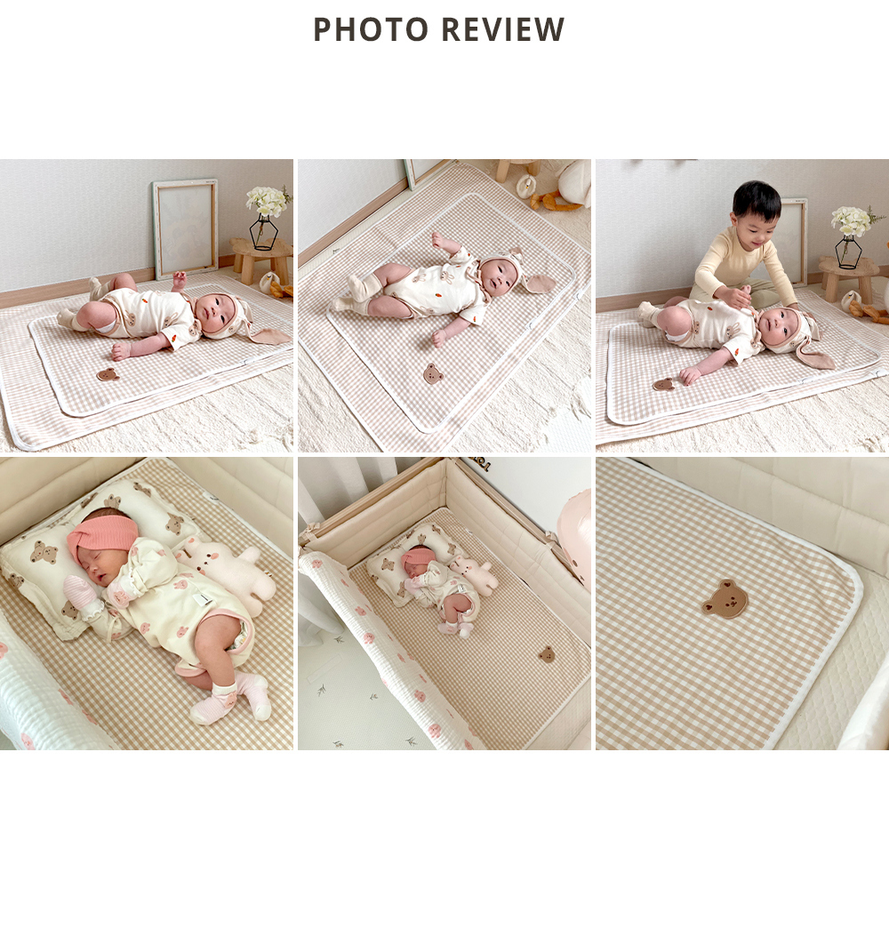 (現貨) DTD 棉麻乾爽竹棉雙面防水護理墊 (3 Size)