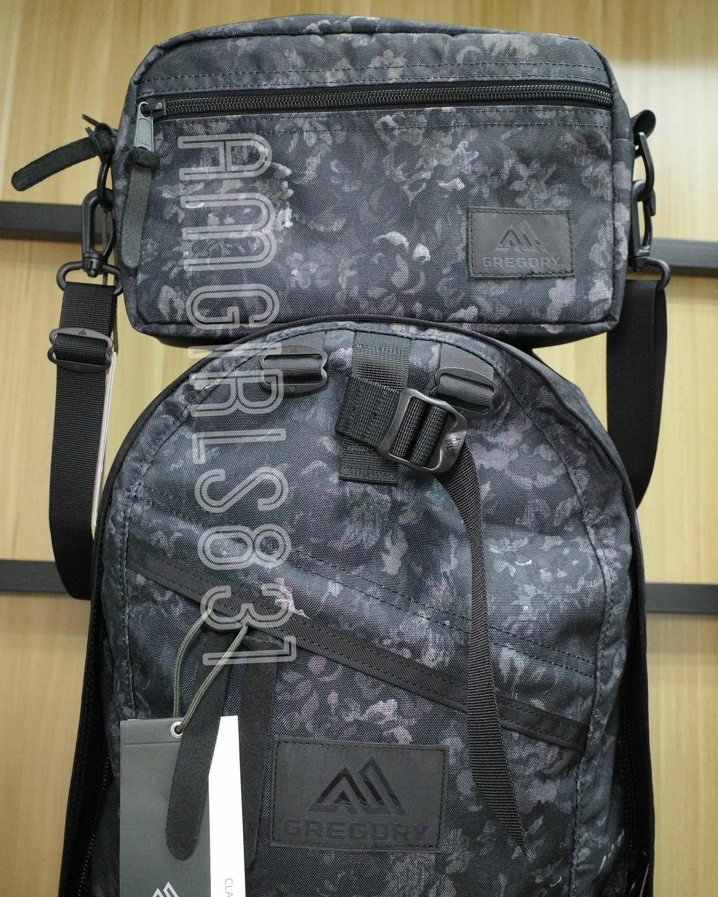 Gregory day pack black tapestry + GREGORY PADDED SHOULD