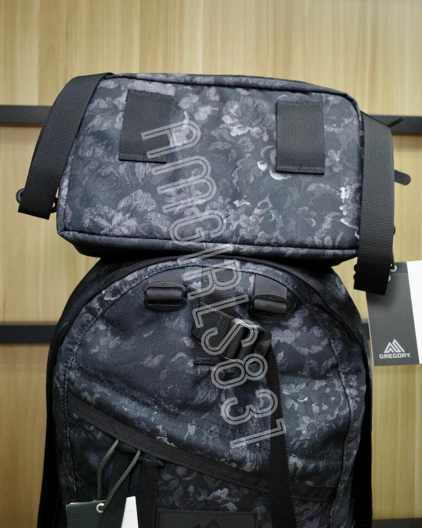 Gregory day pack black tapestry + GREGORY PADDED SHOULD