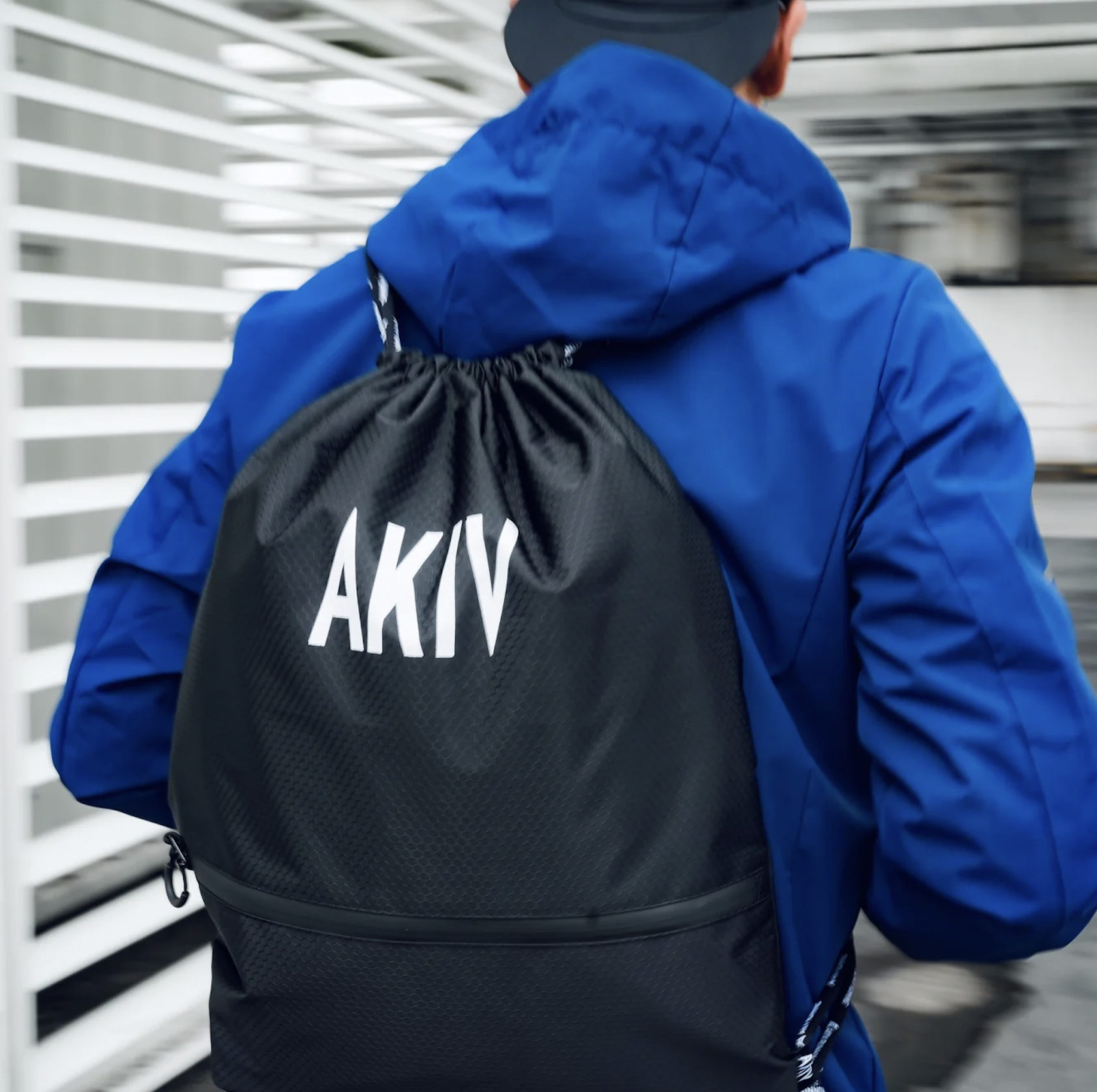 AKIV Reversible Drawstring Backpack 索袋