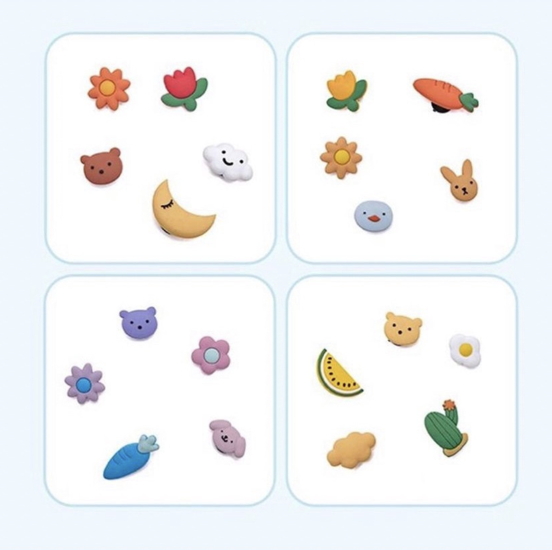 # 韓國 FOLDER 鞋扣賣場1組5顆 (隨機出貨)