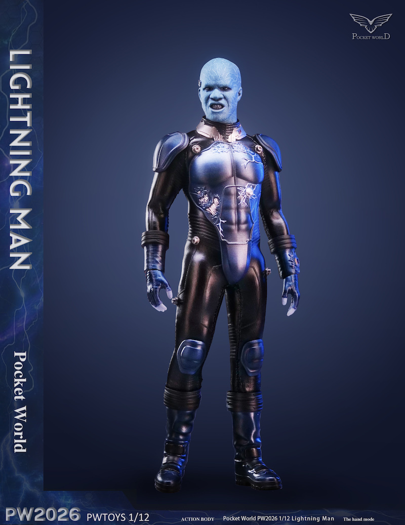 [訂金] PWTOYS : 1/12 電光俠 PW2026