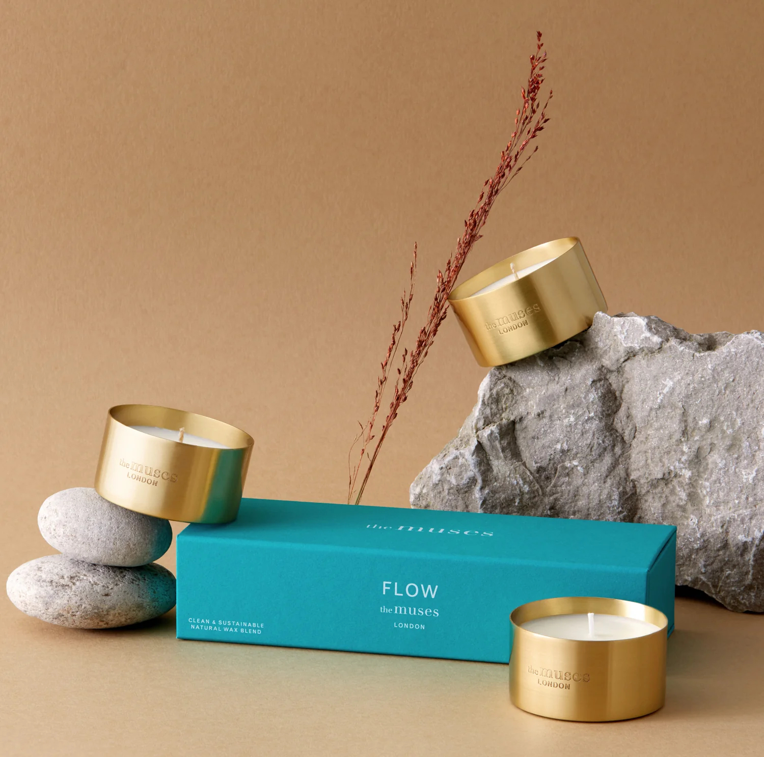 FLOW CANDLE SET｜THE MUSES LONDON