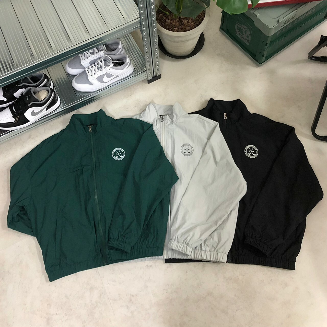 FCMM SPORTS & COLF CLUP 立領尼龍外套 FA4JPL11