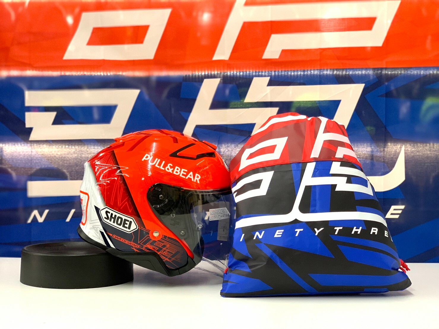 MotoGP Gym bag Marc Marquez 93 紅藍 束口袋 MM93 MotoGP周邊 運動束口袋 健身背包 抽繩背包