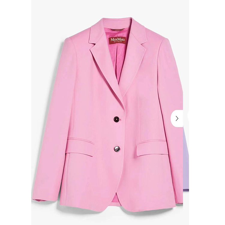 MaxMara 粉色西裝外套-M