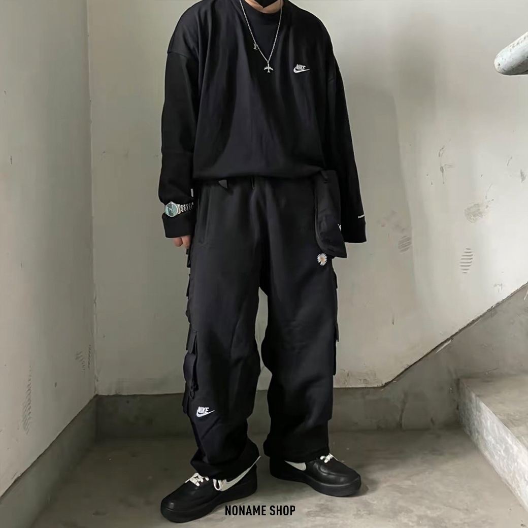 NIKE X Peaceminusone GD 聯名款 雛菊 工裝 長褲 (男款)