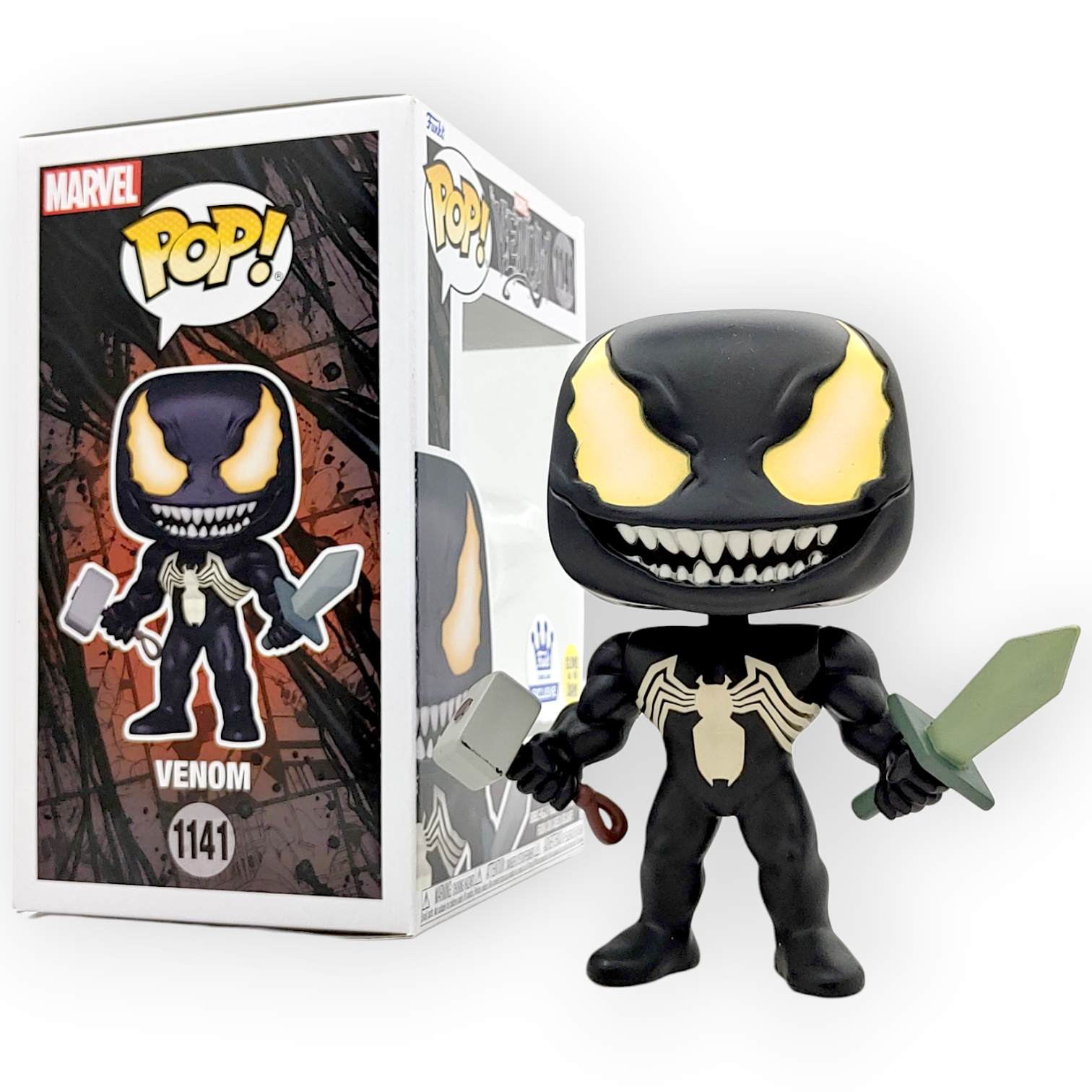 FUNKO POP <毒魔>毒魔_雷霆戰鎚與劍(夜光版)-NO.1141