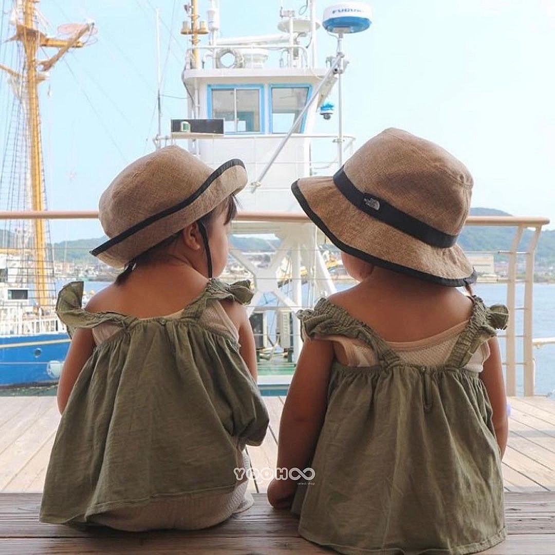 預購┃日本 THE NORTH FACE KIDS HIKE HAT 折疊草帽