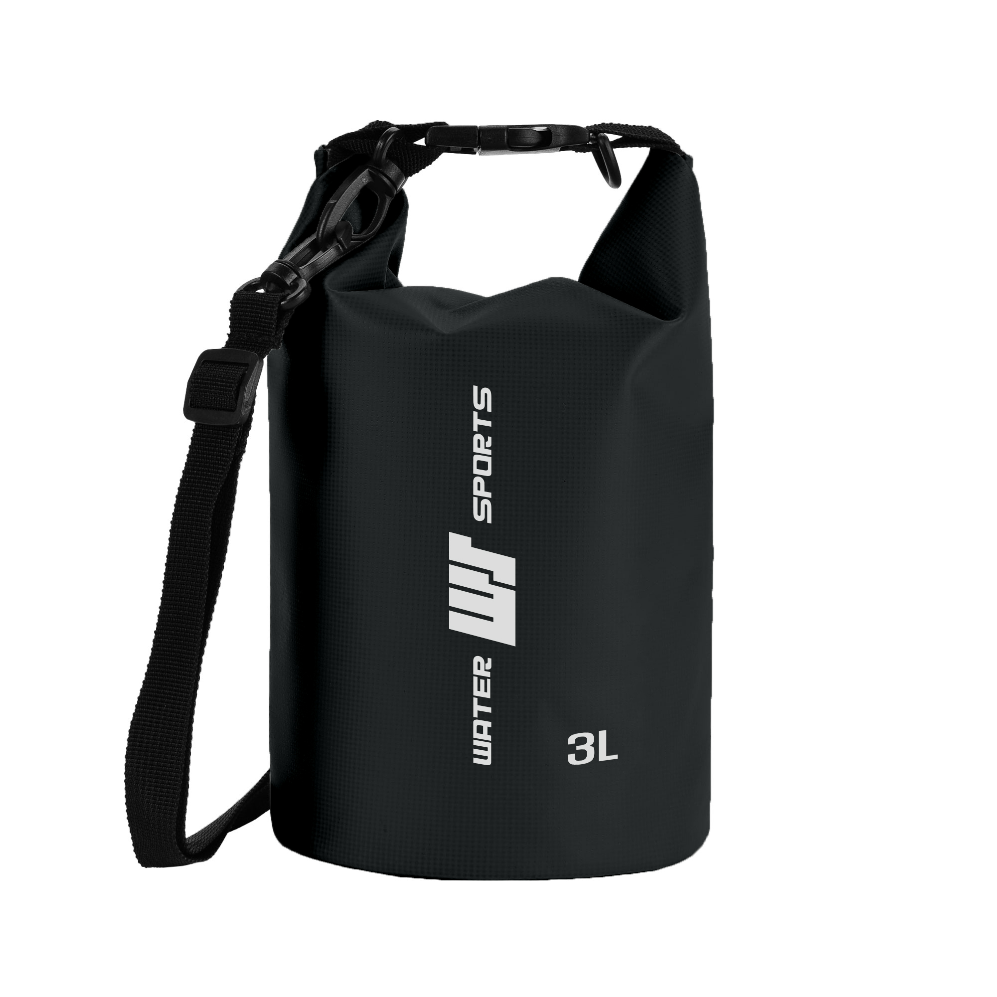 PVC 圓筒防水單肩包 3升