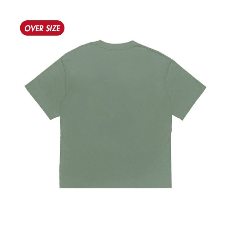 MAXXC 戴耳機的貓短T-水墨綠