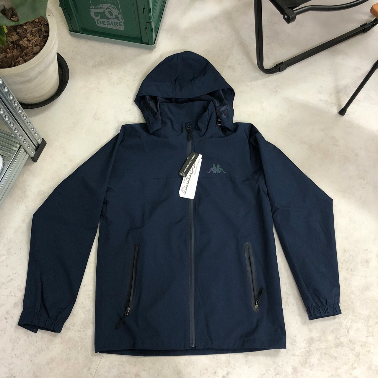 Kappa 中性高防水連帽風衣外套｜K-Active 351C3UW