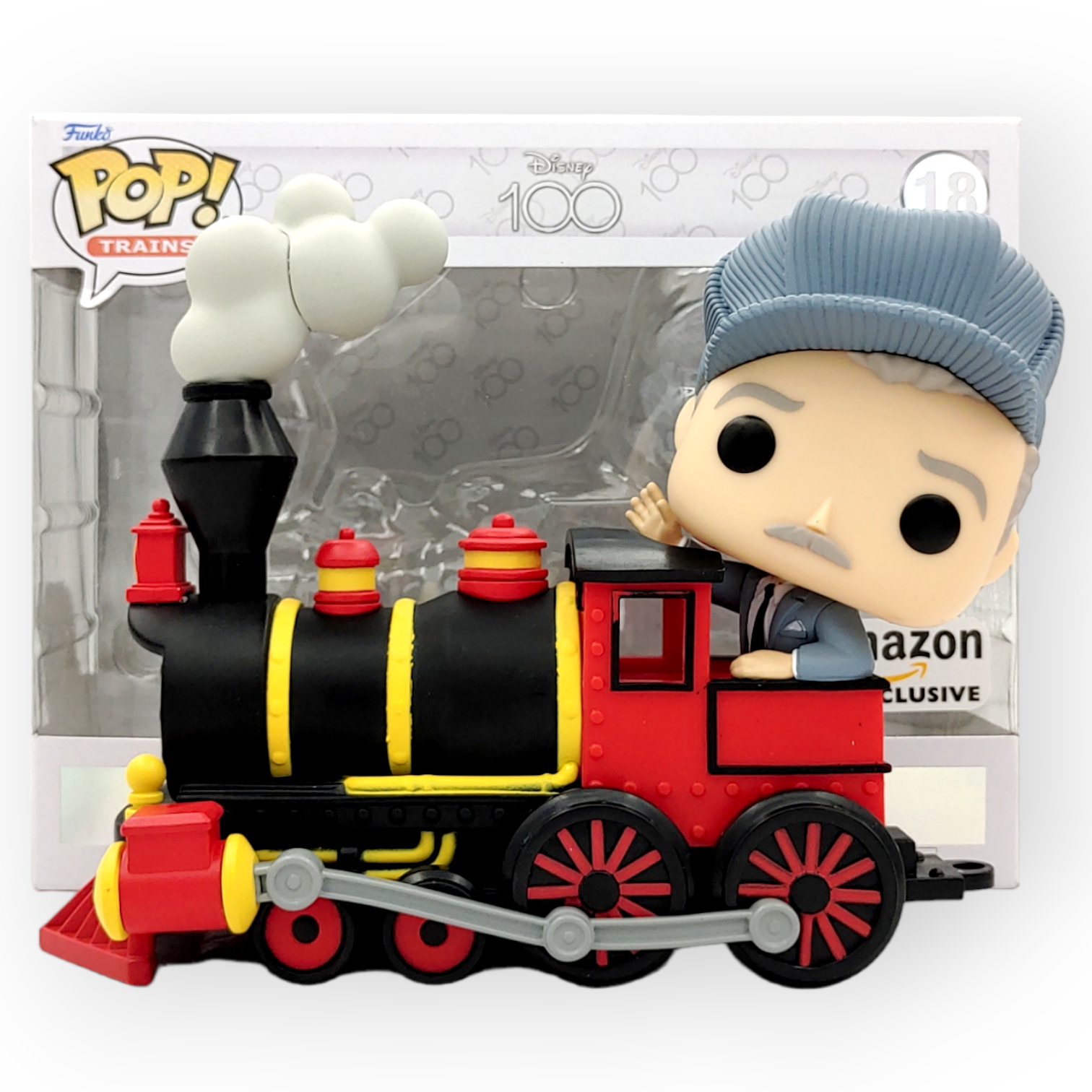 FUNKO POP<迪士尼100週年>和路.迪士尼(蒸汽火車)-No.18