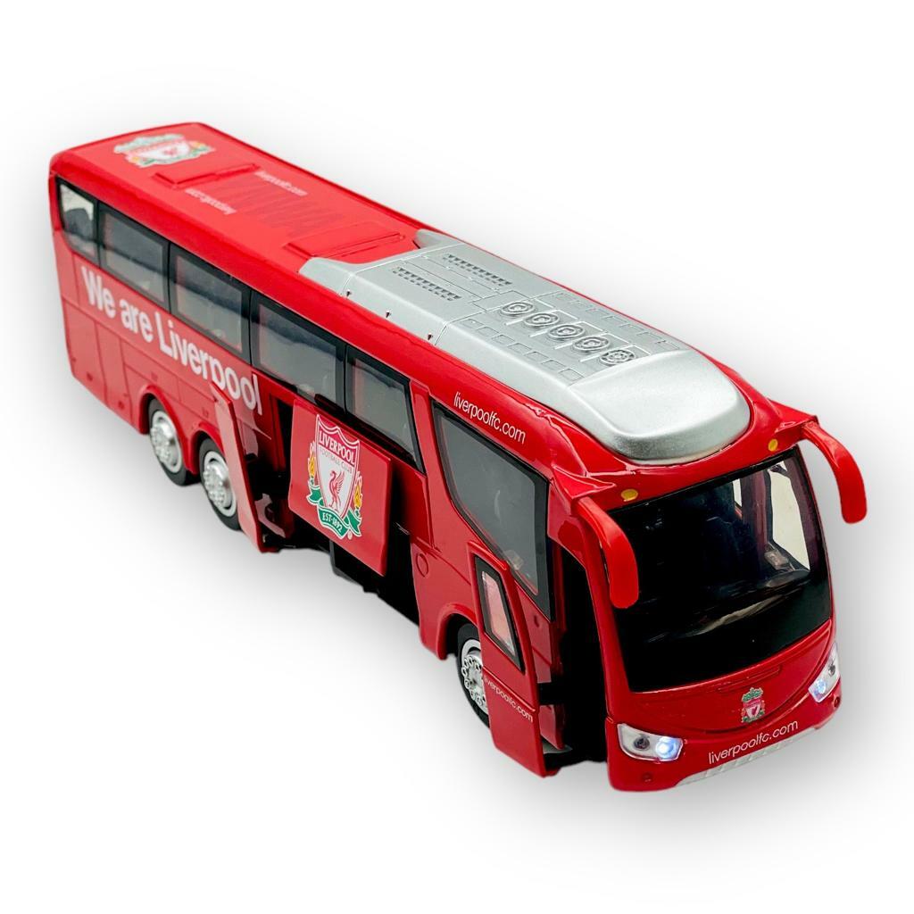 利物浦紅色有燈有聲球隊巴士