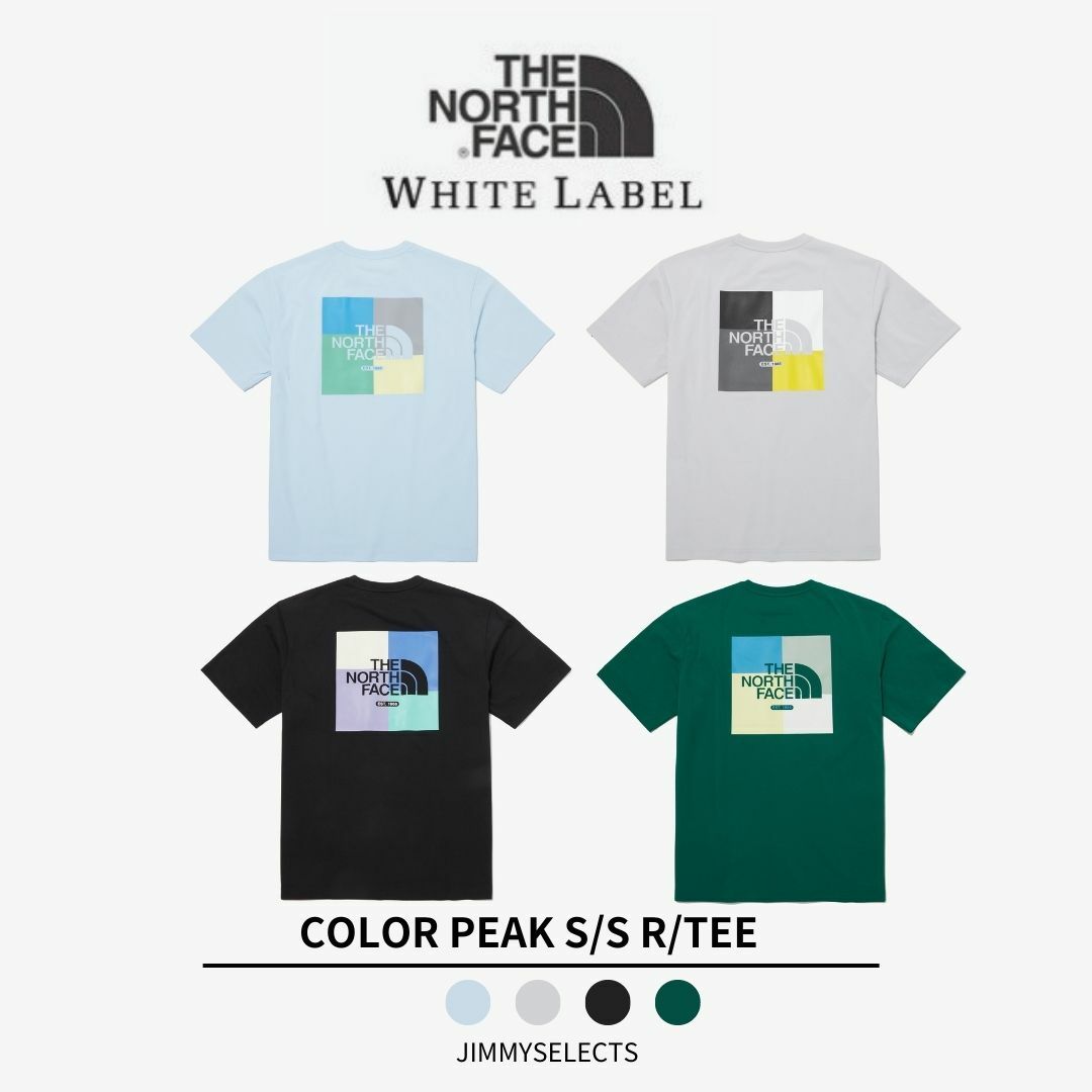 THE NORTH FACE 白標 COLOR PEAK 色鋒 短袖 短T NT7UP11
