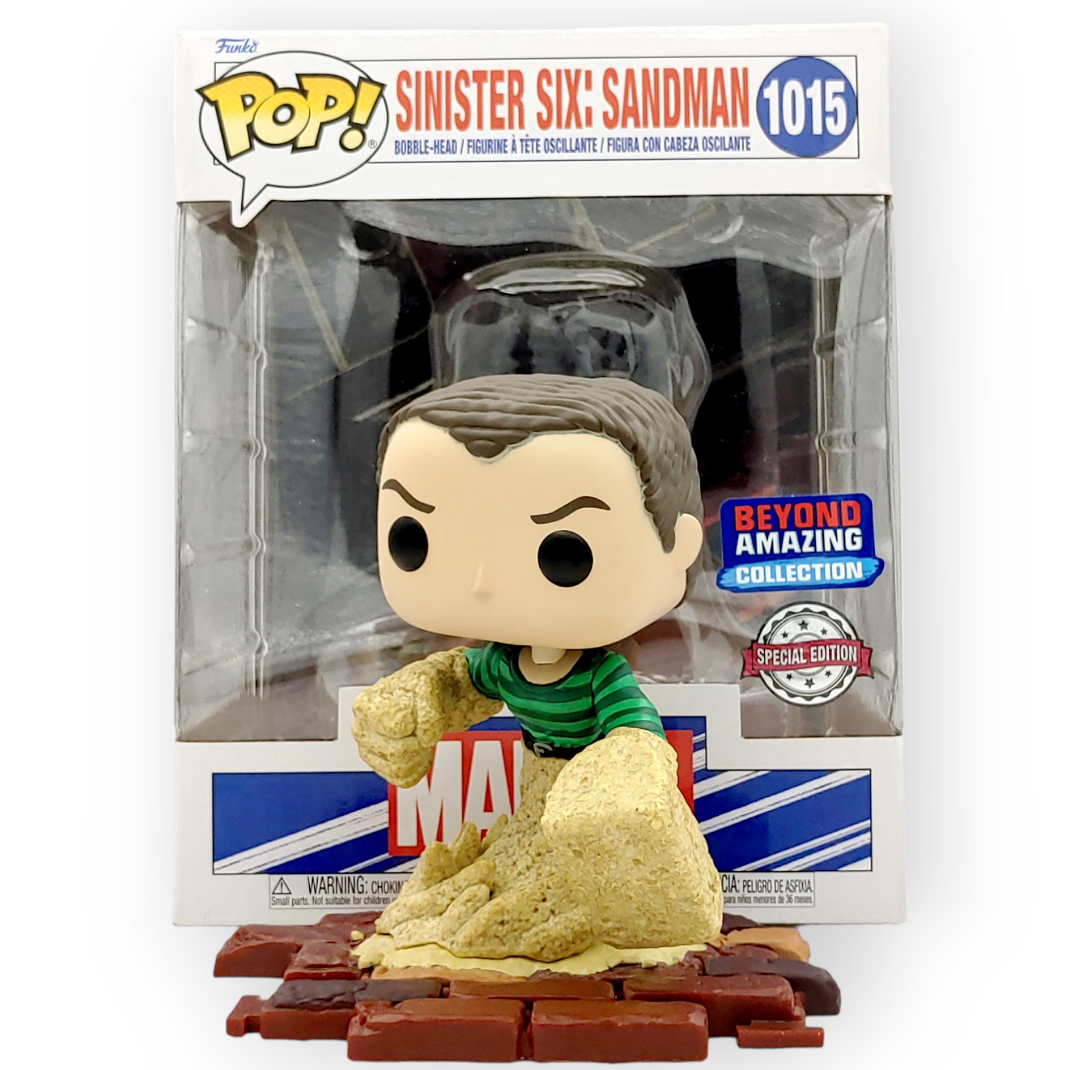 FUNKO POP<蜘蛛俠:Beyond Amazing>6吋六大狂魔:沙人-No.1015