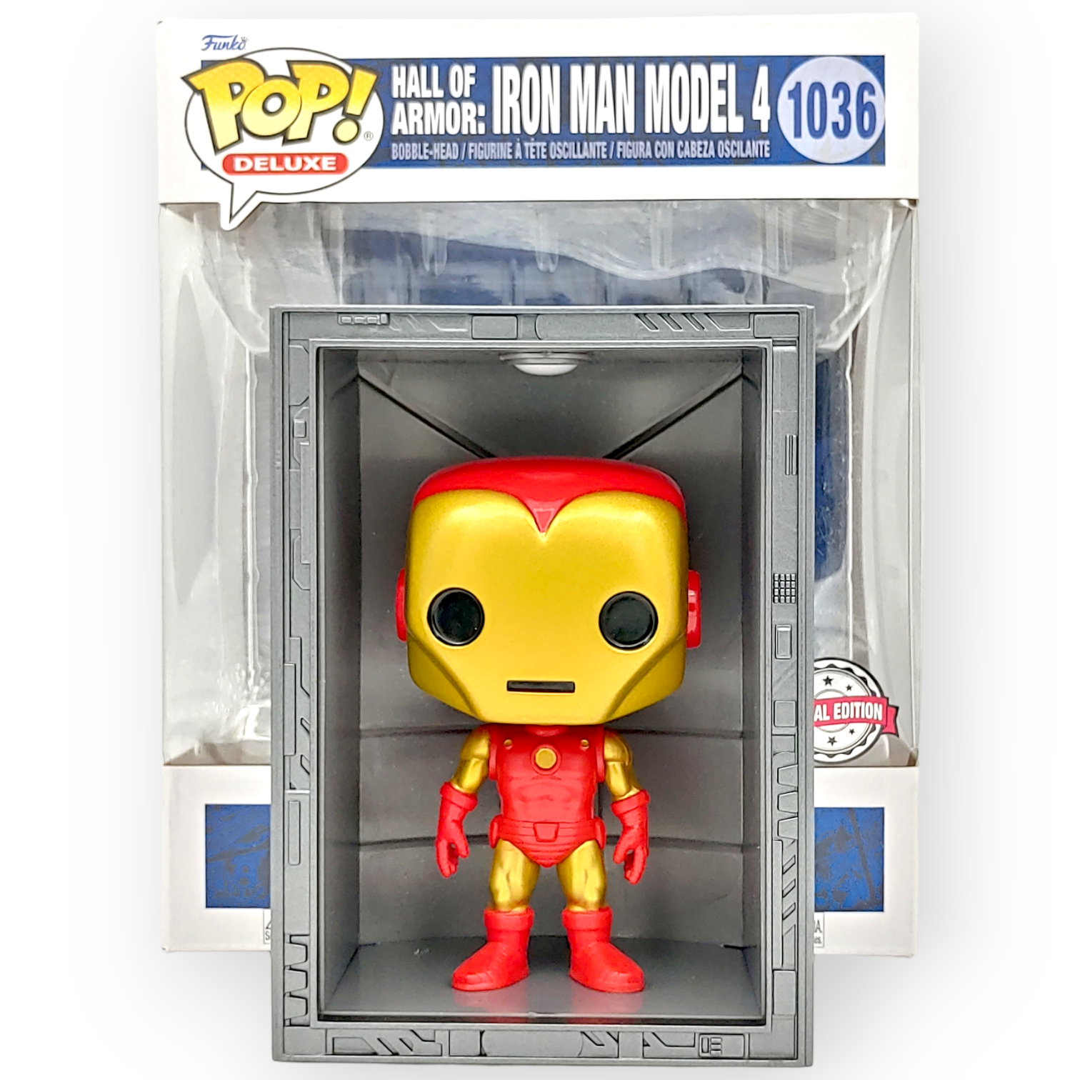 FUNKO POP<MARVEL>6吋Iron Man Model 4-No.1036