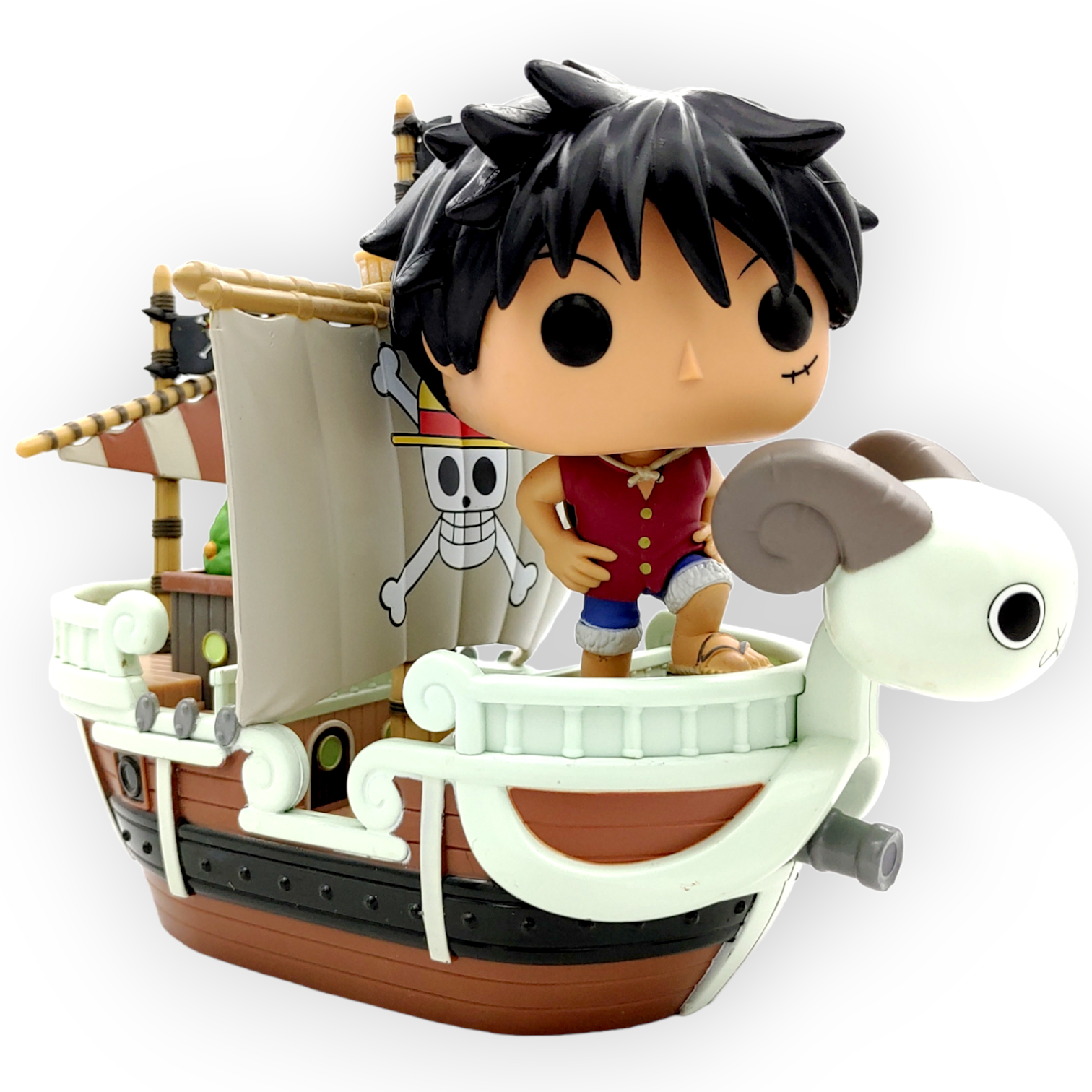 FUNKO POP 路飛與前進梅利號-No.111