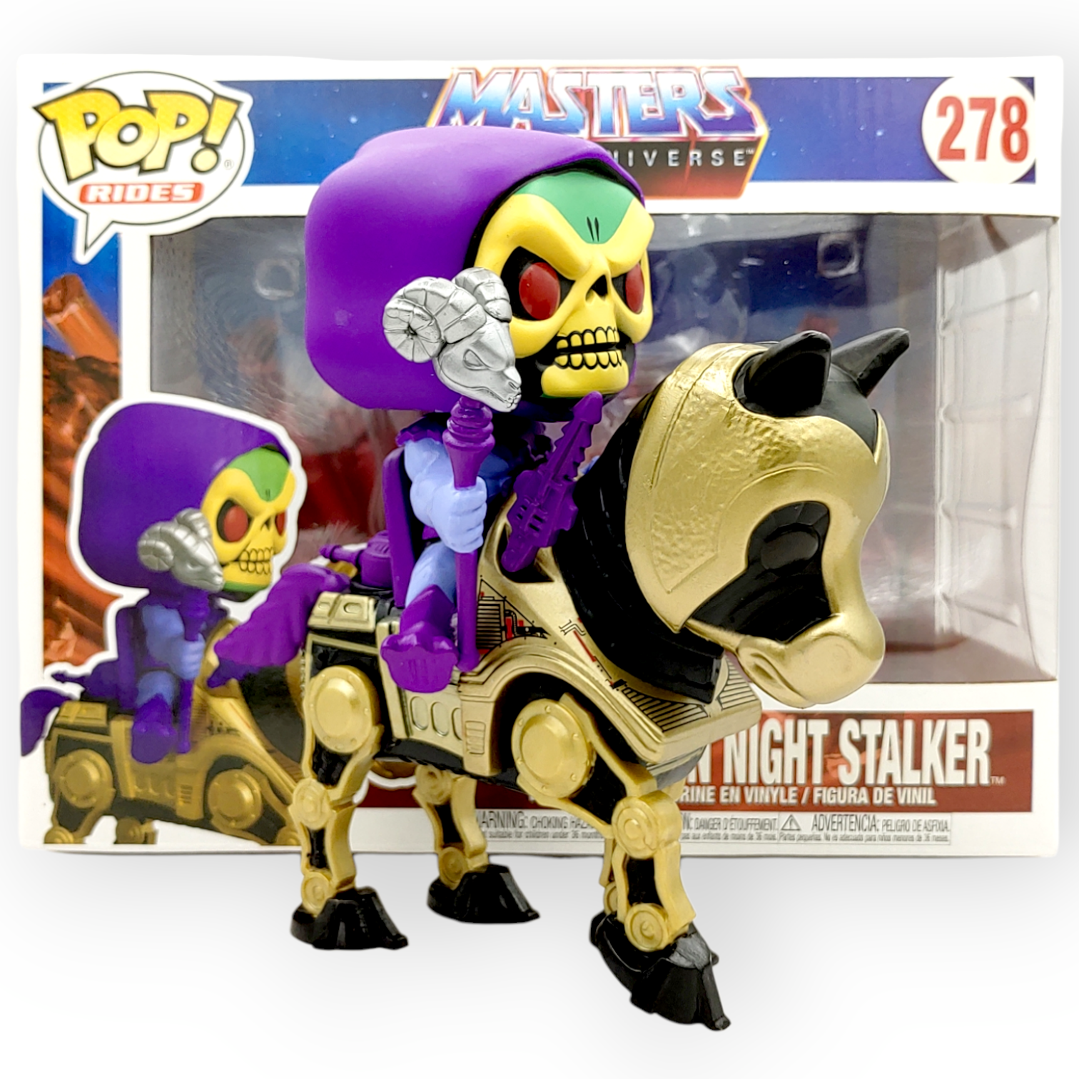 FUNKO POP <太空超人>骷髏魔與夜行馬-No.278