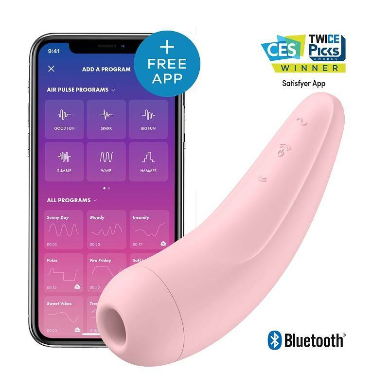 Satisfyer Curvy 2+ 吸啜震動器 粉紅色