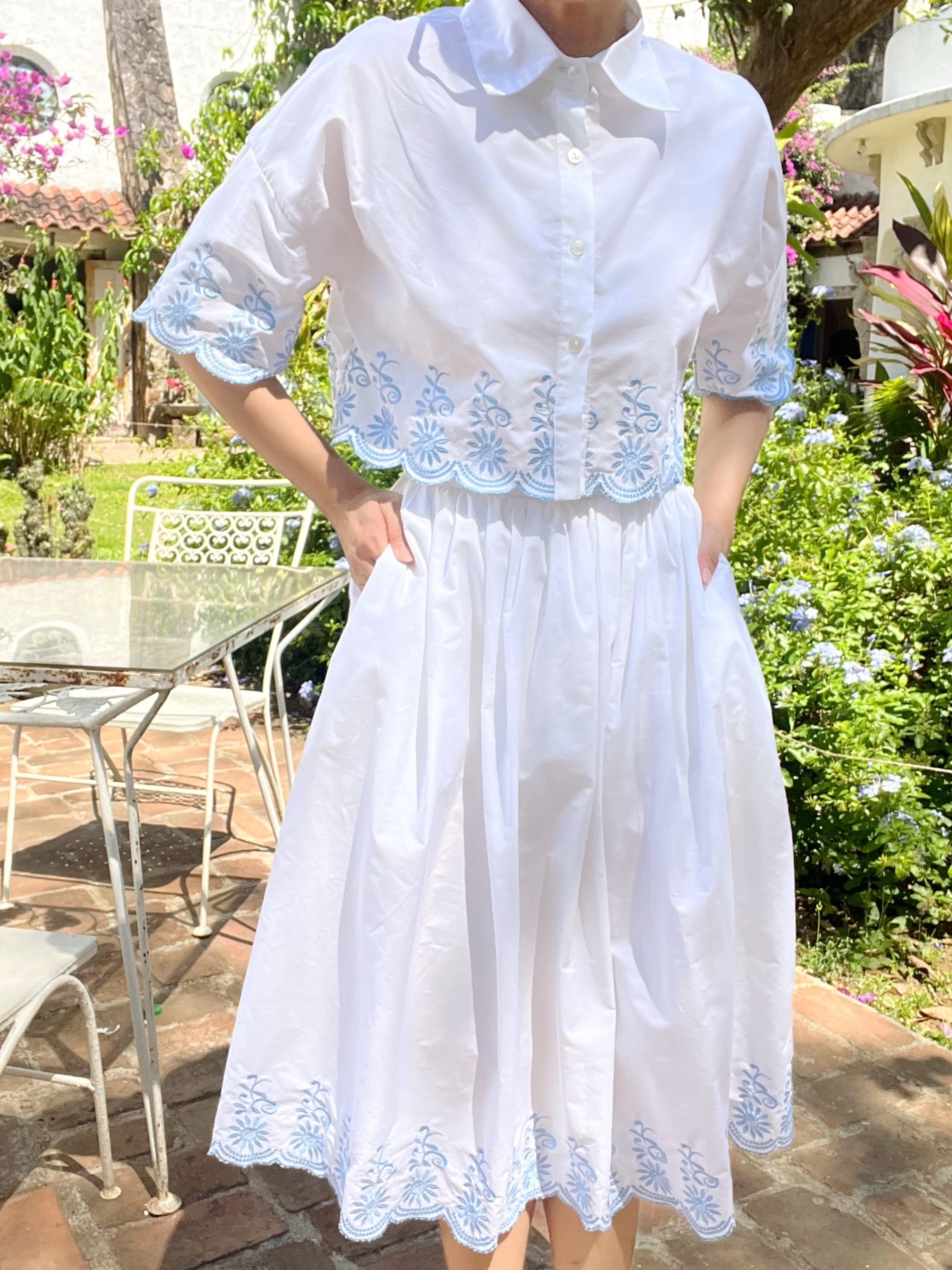 Arden Embroidered Poplin Set (Special Release)