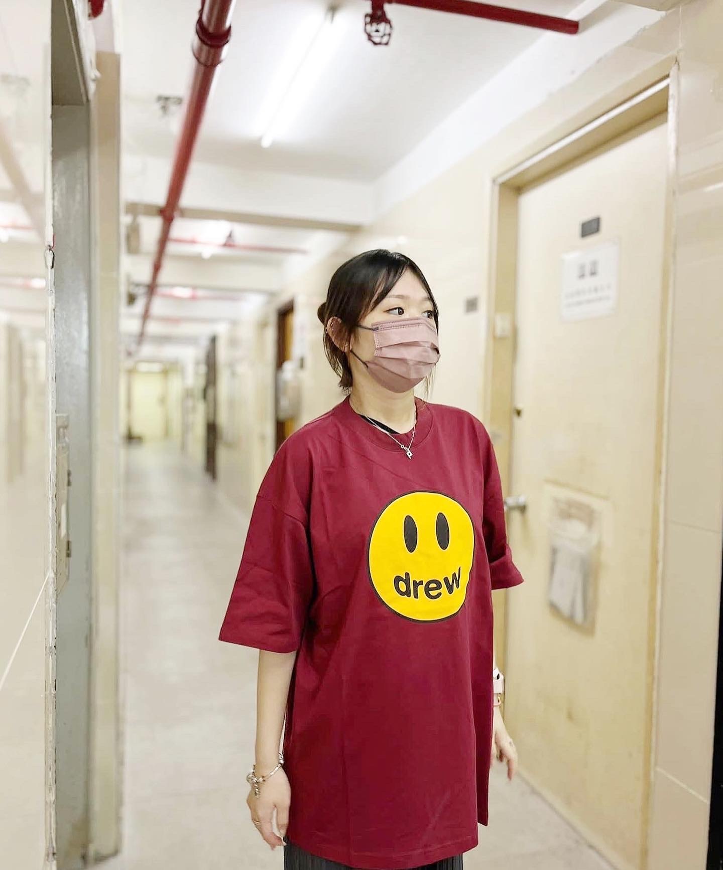 Drew House Mascot SS T-shirt Burgundy 酒紅色