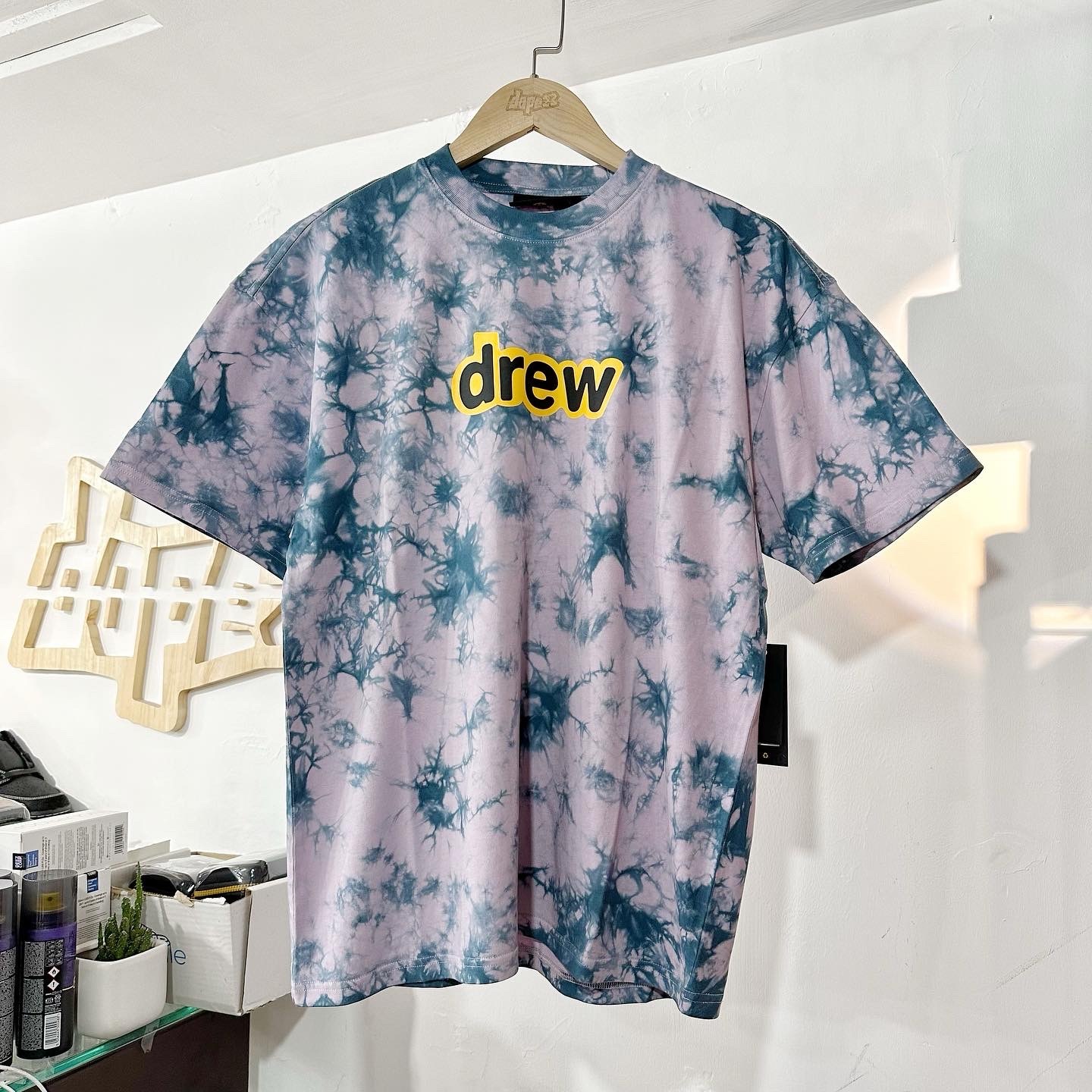Drew House Secret SS T-shirt Lilac Tie dye 扎染紫